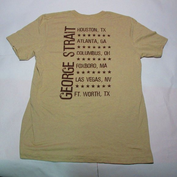George Strait T-Shirt God and Country Music Size M - Picture 5 of 5